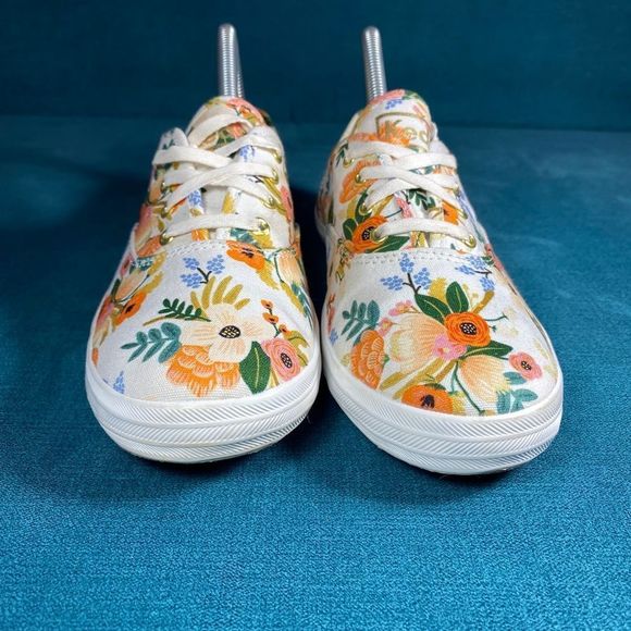 Size 6.5 - Women’s Keds x Rifle paper floral sneakers - Picture 4 of 10